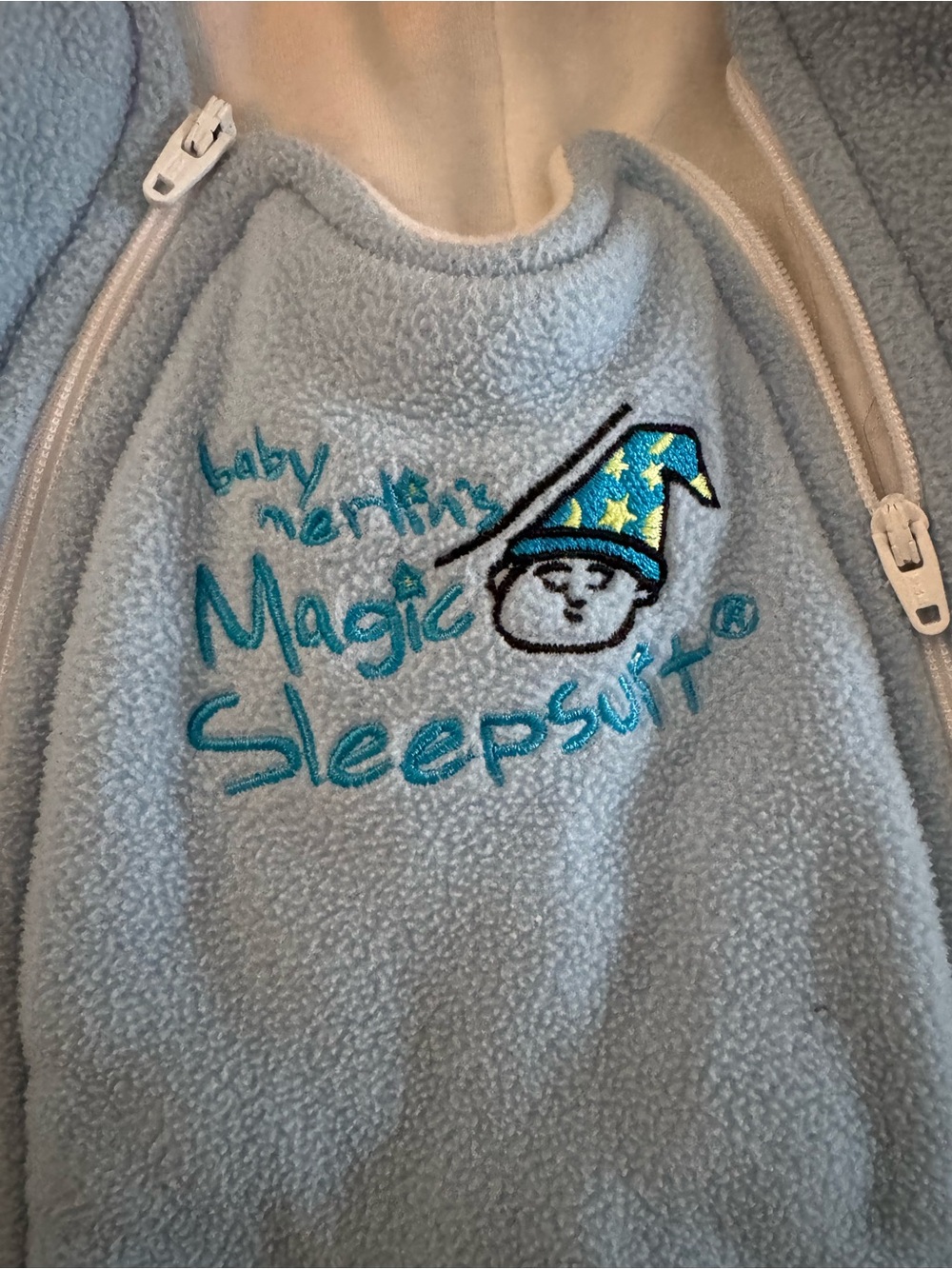 's Magic Sleepsuit - Light Blue